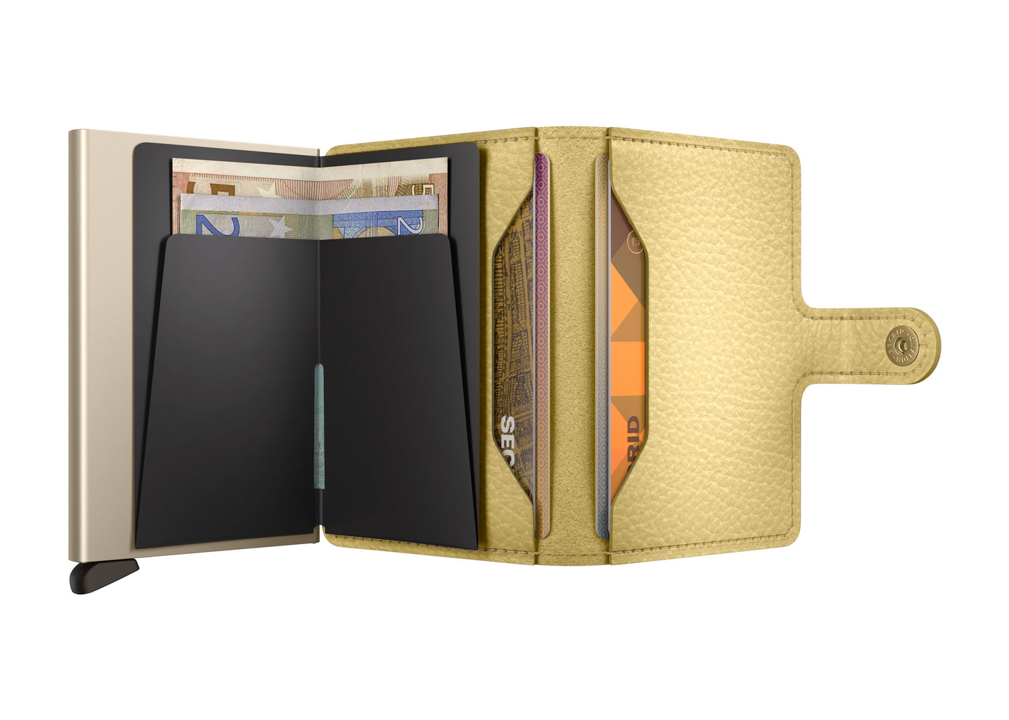 Miniwallet Pebble Butter Yellow