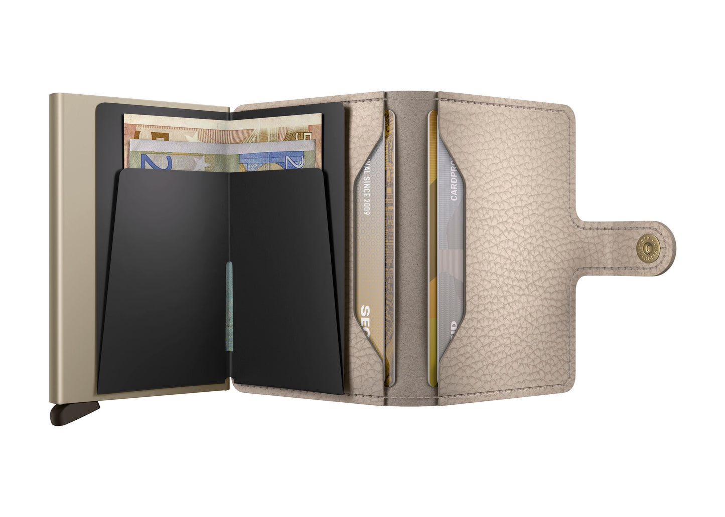 Miniwallet Pebble Latte