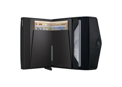 Envelope Wallet Vintage Black