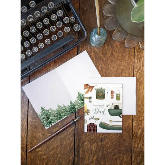 Outdoor Camping Father's Day Card