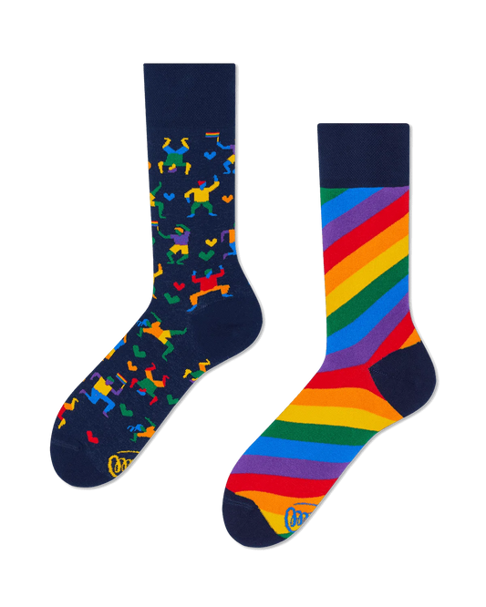 Over The Rainbow Crew Socks