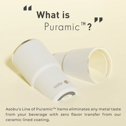 Pick Me Up Pastel Peach Tall Travel Mug