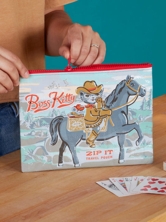 Zipper Pouch Boss Kitty