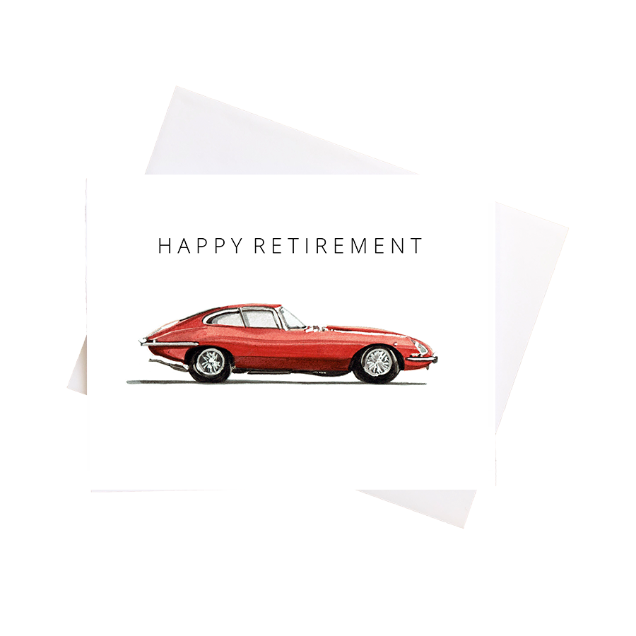 Retired Gent Card