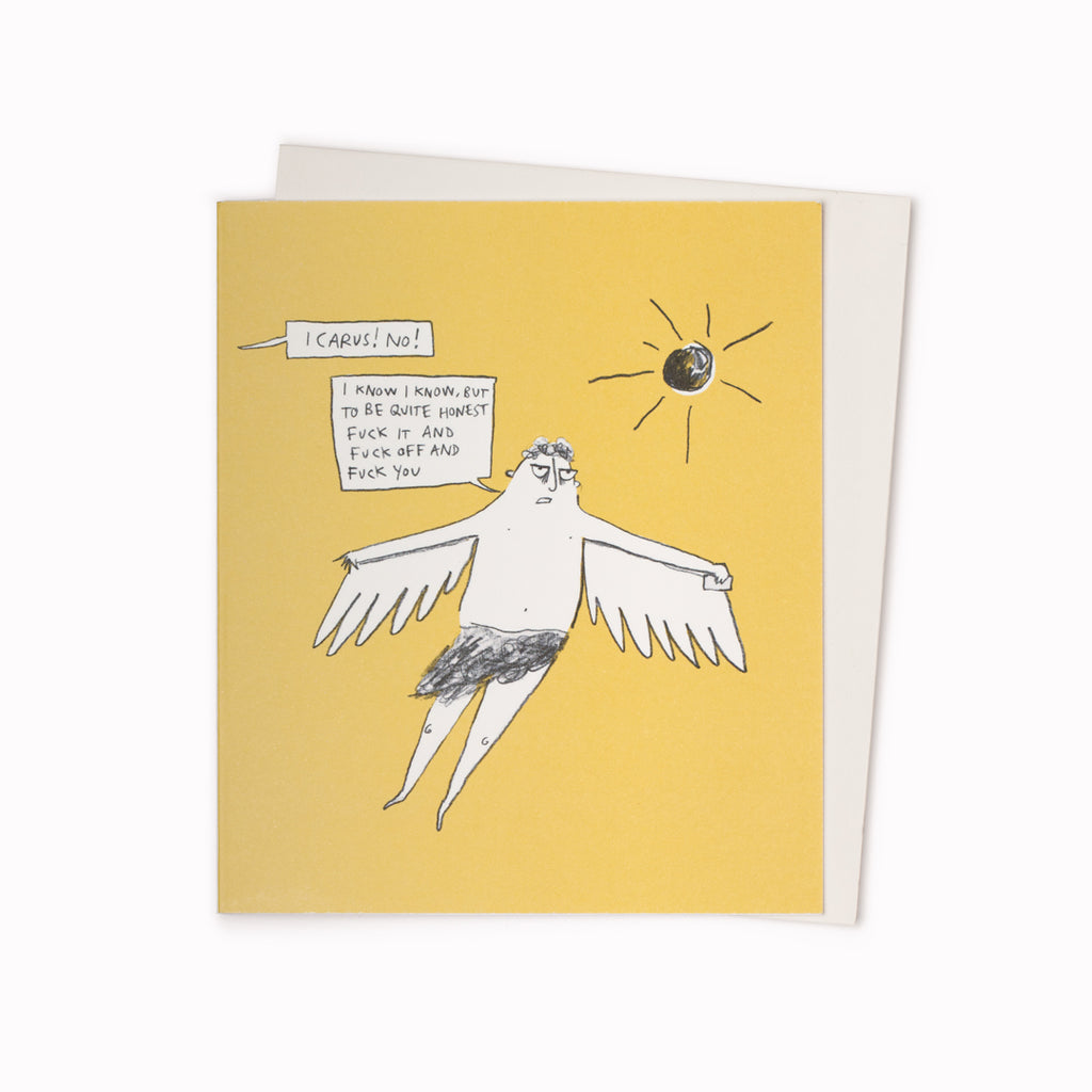 Icarus  Greeting Card