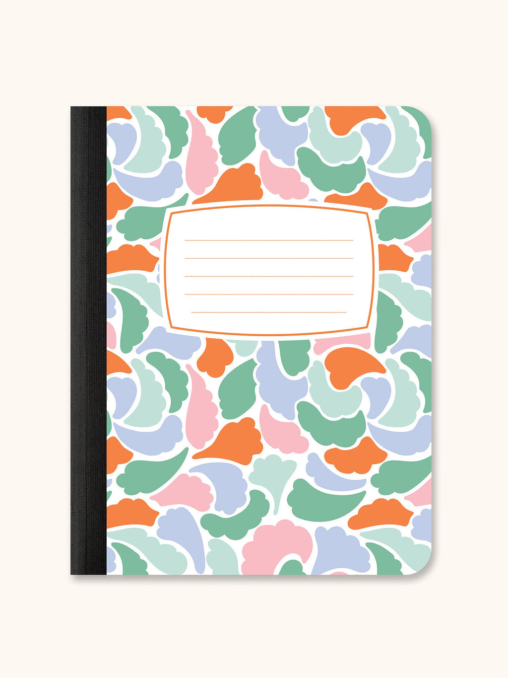 Rainbow Abstract Composition Book Duo