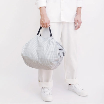 Shupatto Compact Reusable Bag Medium Sen Stripe