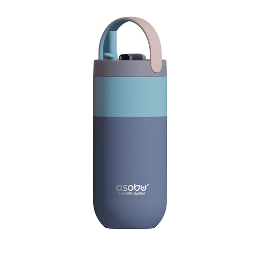 Orbit Pastel Blue + Light Blue Water Bottle