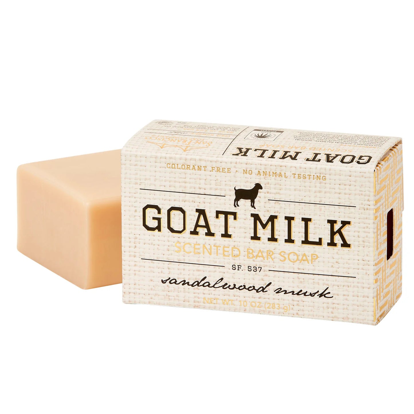 Sandalwood Goat Milk Soap 5oz