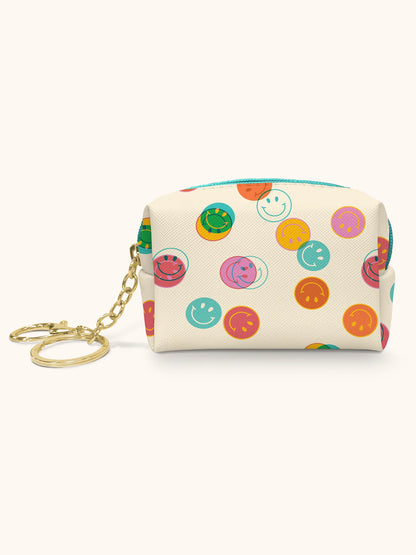 Smiley Trails Keychain Pouch