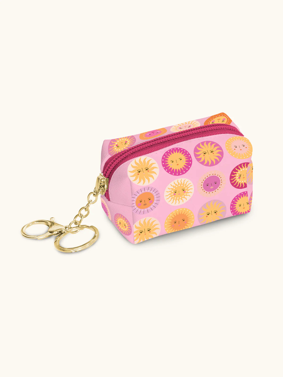On The Sunny Side Keychain Pouch