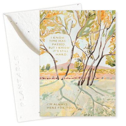 In the Shade Sympathy Spouts Mini Greeting Card