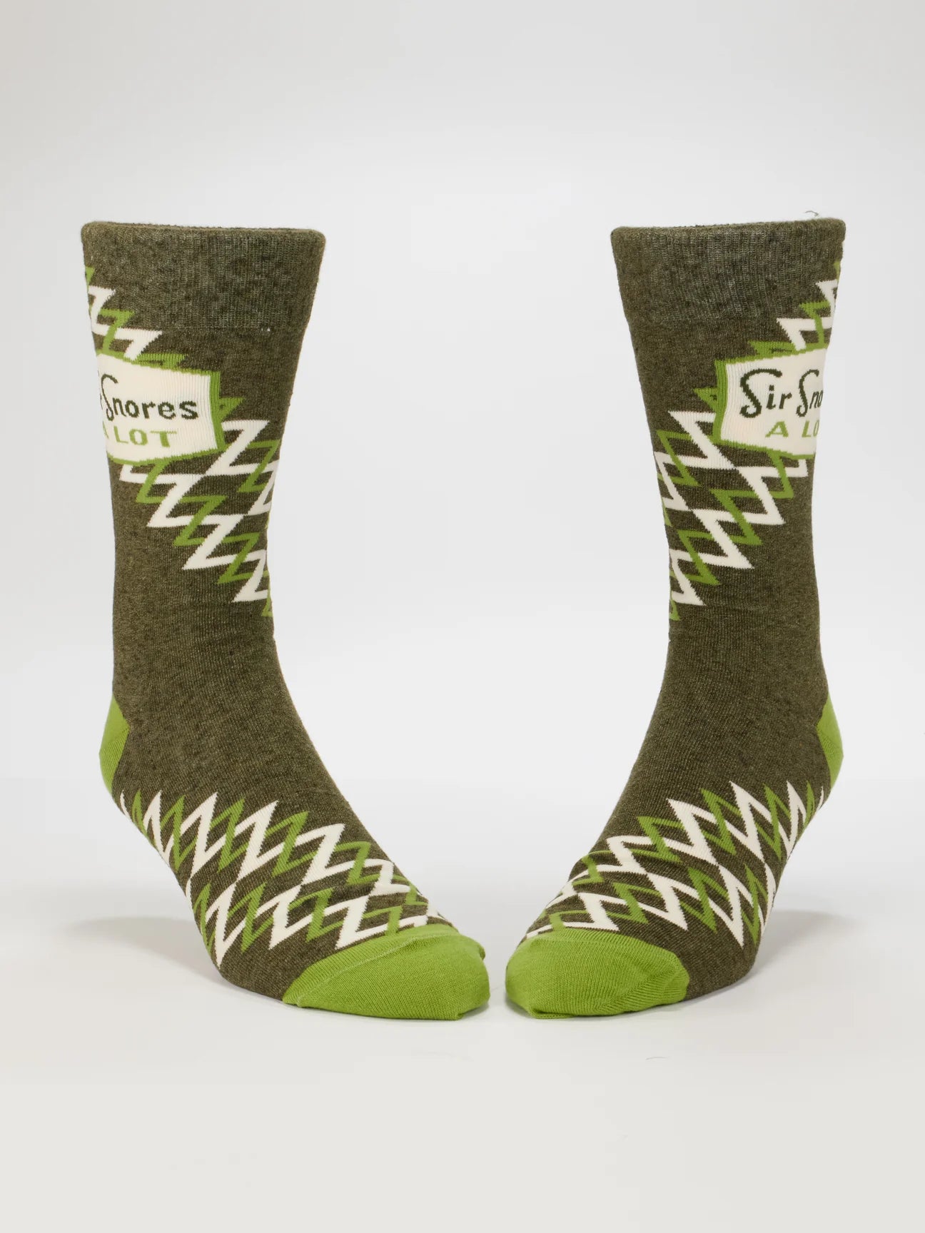 Men's Crew Socks Sir Snores A Lot
