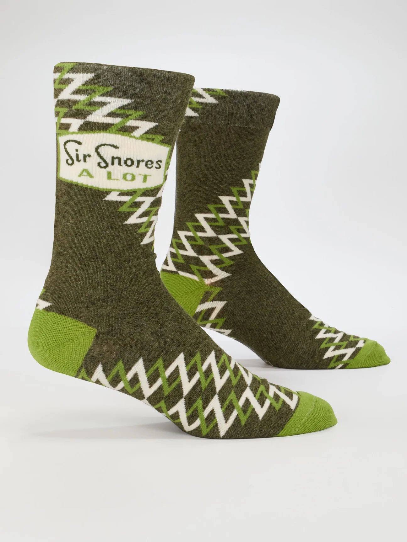Men's Crew Socks Sir Snores A Lot