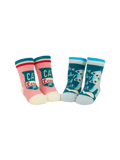 Baby Socks Cat Lover / Baby Did it