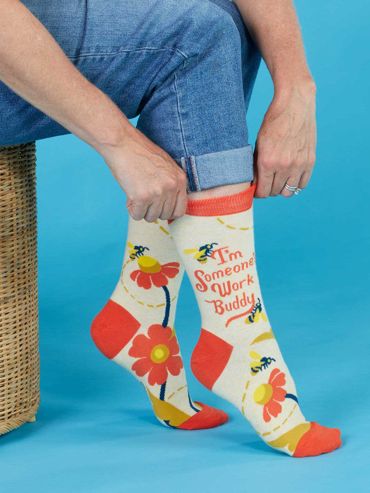 Women's Crew Socks Work Buddy