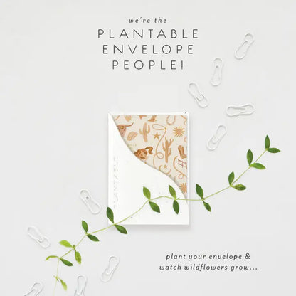 Saddle Up Sprout Mini Greeting Card