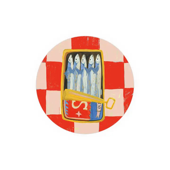 Sardines Seedlings Coaster