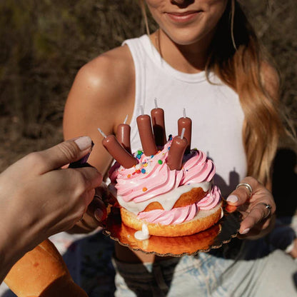 Sausage Birthday Candles