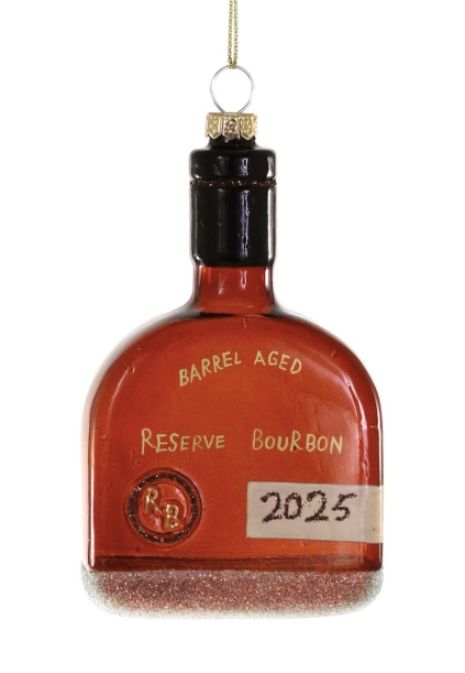 Barrell Aged Bourbon Glass Ornament