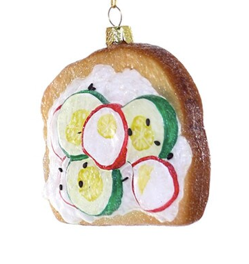Cottage Cheese Toast Ornament