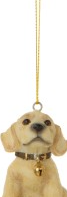 Painted Resin Mini Dog Ornaments