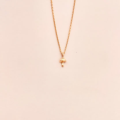 Shroom Sterling Silver Necklace