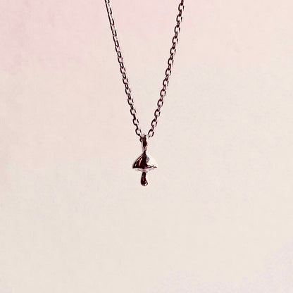 Shroom Sterling Silver Necklace