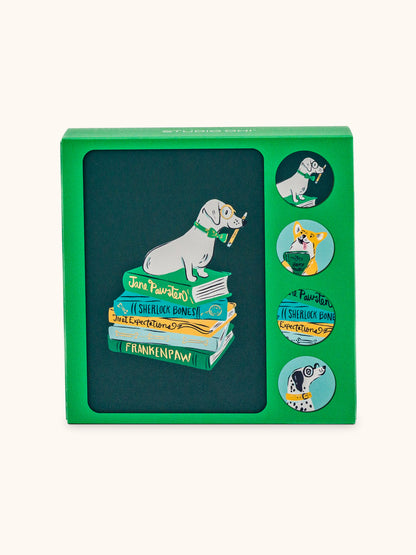 Smart Pups Assorted Note Card Set with Stickers
