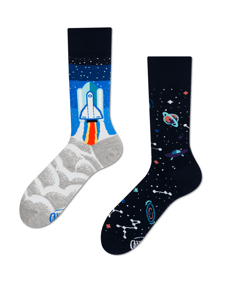 Space Trip Crew Socks