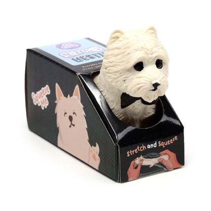 Stretchy West Highland Terrier Dog Toy