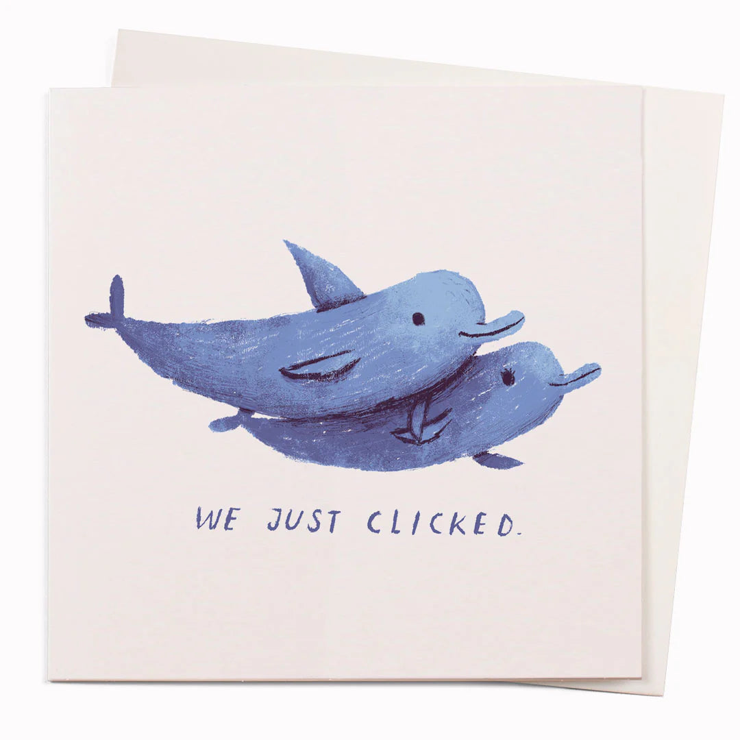 We Just Clicked Card