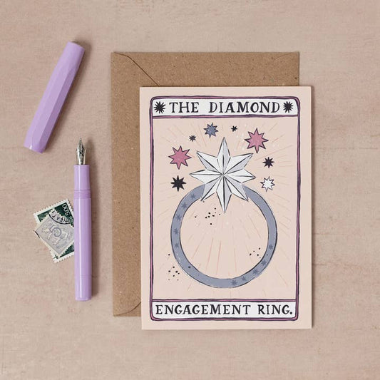 Tarot Engagement Ring Card