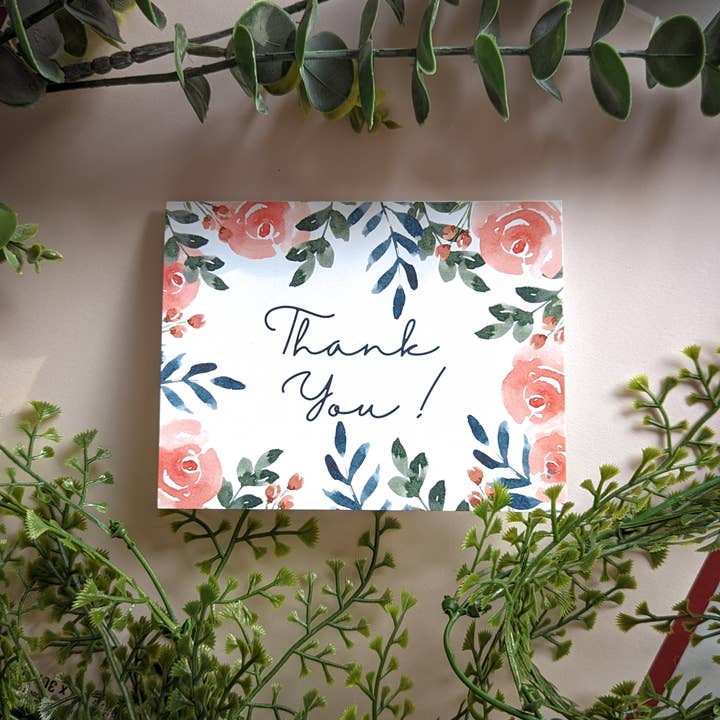 Thank You Greenery Card