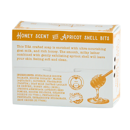 Honey Apricot Goat Milk Soap 5oz