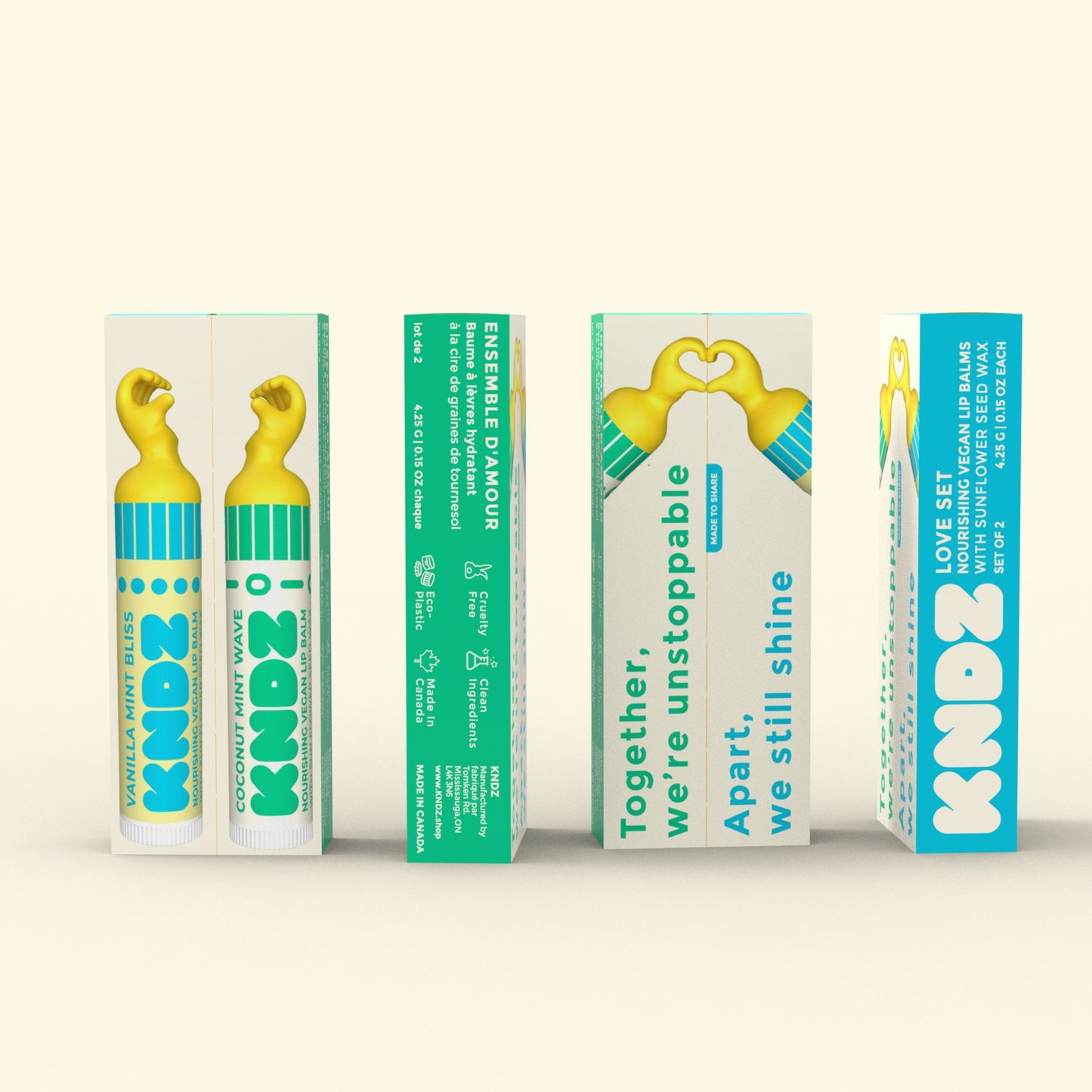 Love Vegan Lip Balm Set