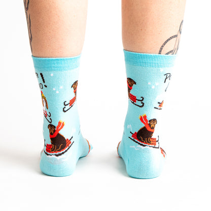 Women's Crew Powder Hound Socks
