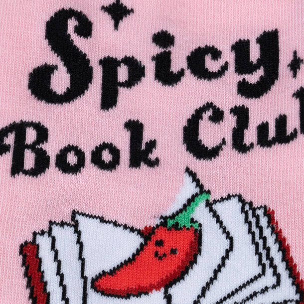 Women's Crew Socks Spicy Book Club
