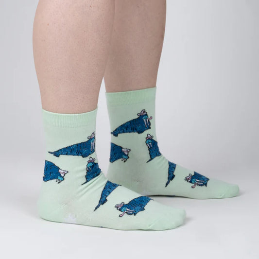 Women's Crew Socks And I Walrus Love You