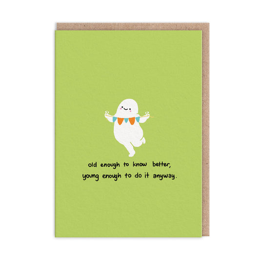 Old Enough Card