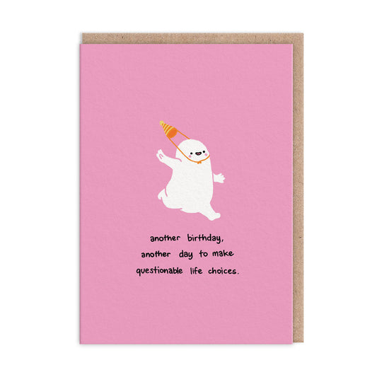 Questionable Life Choices Card