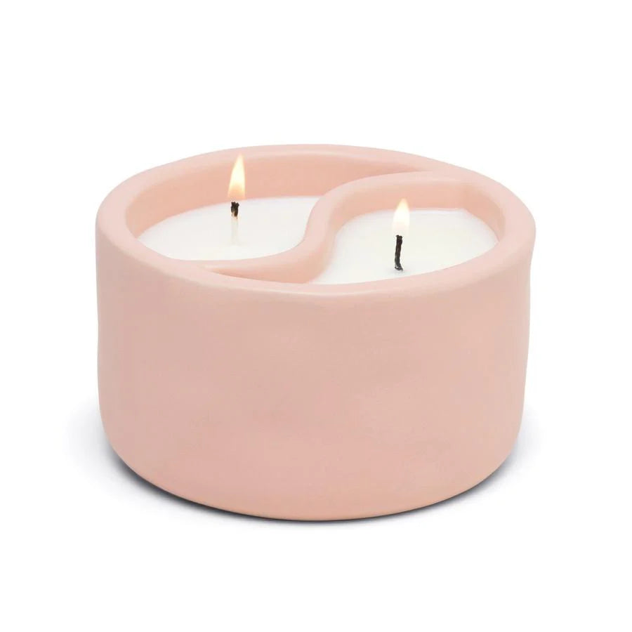 Yin & Yang Dusty Pink Cactus Flower Watermint Candle