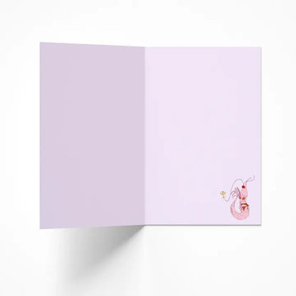 Prawn Star Birthday Card