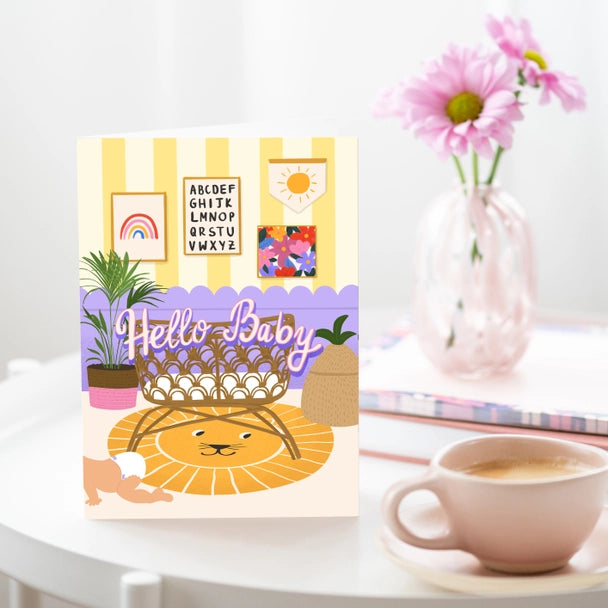 Bright New Baby Card