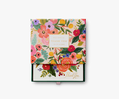 Garden Party Thank You Keepsake Boxed Cards