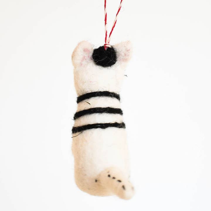 F93 - Pablo Picatso Art Cat Felt Decoration