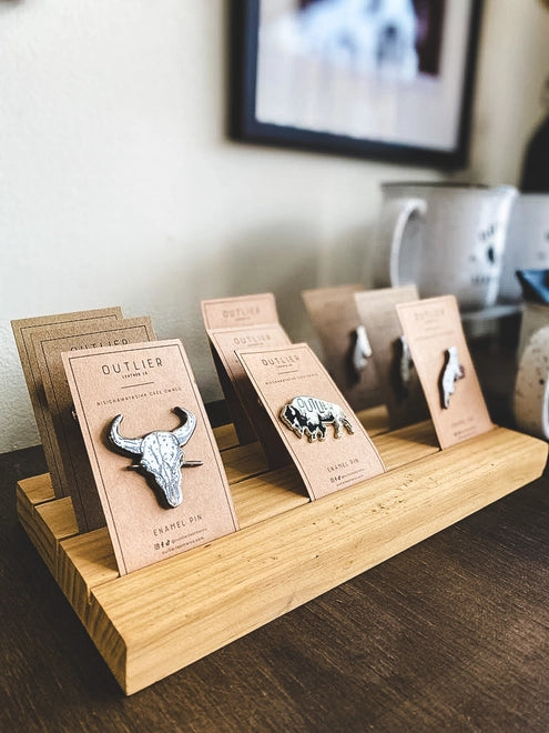 Outlier Weasel Enamel Pin