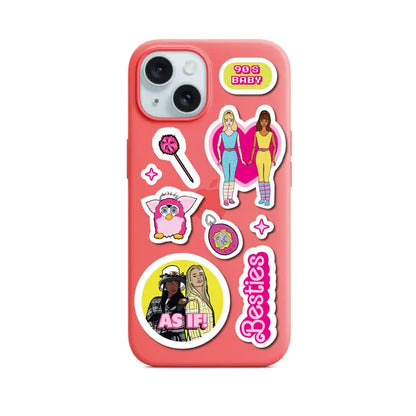 90's Girl Clueless, Britney, Paris Hilton Sticker Sheet