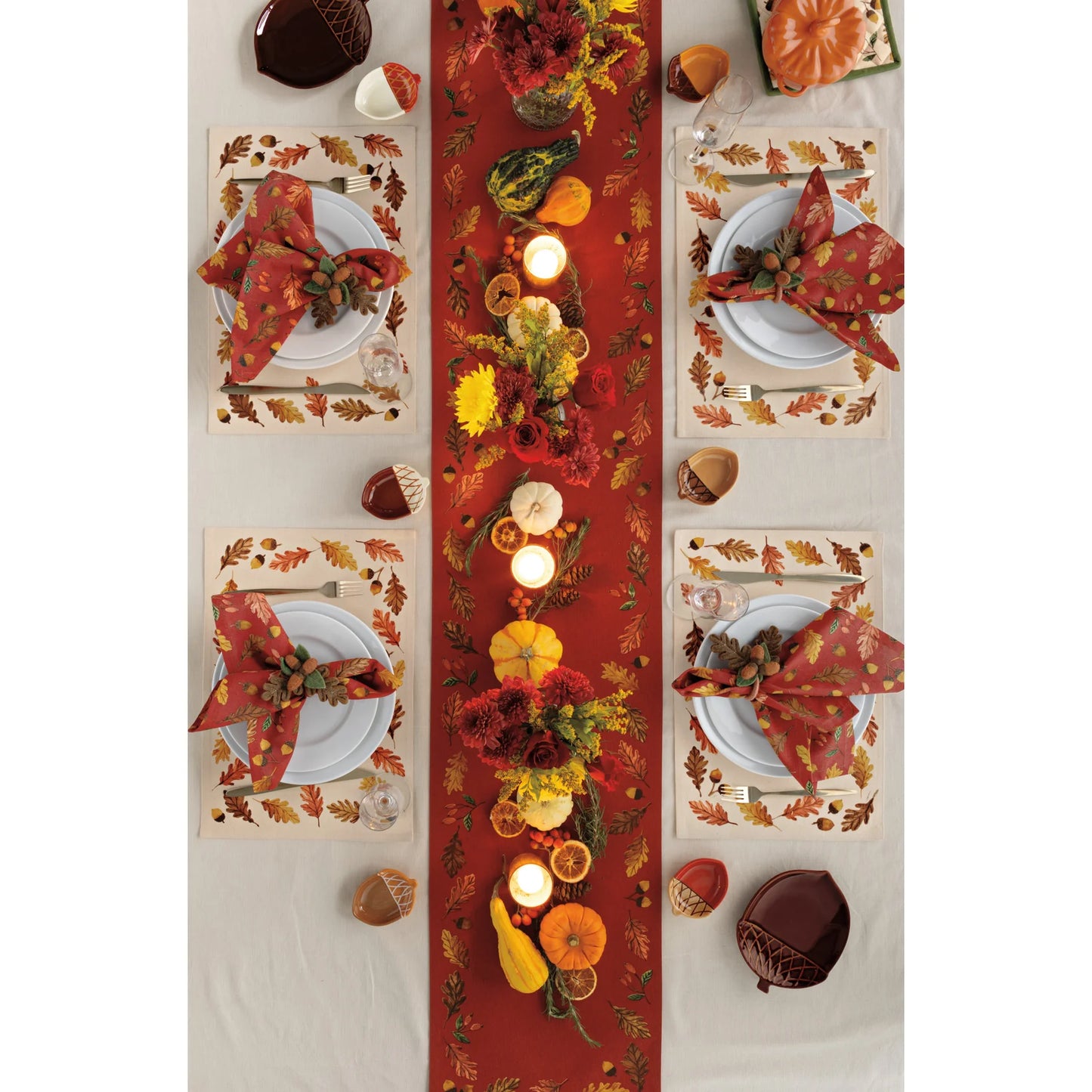 Oak and Acorn Shaped Dish