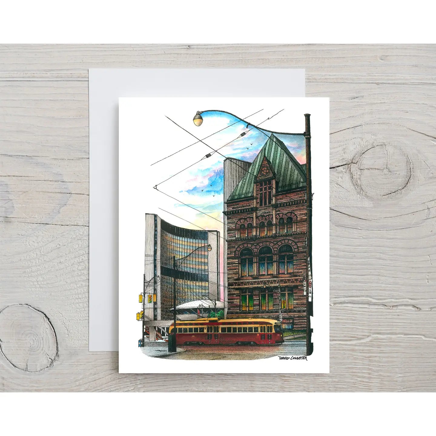 City Halls Toronto Greeting Card